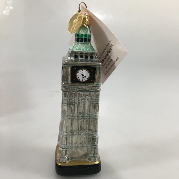 Landmark Creations Big Ben Clock London Glass Ornament 5" NEW Made in Poland - Picture 4 of 9